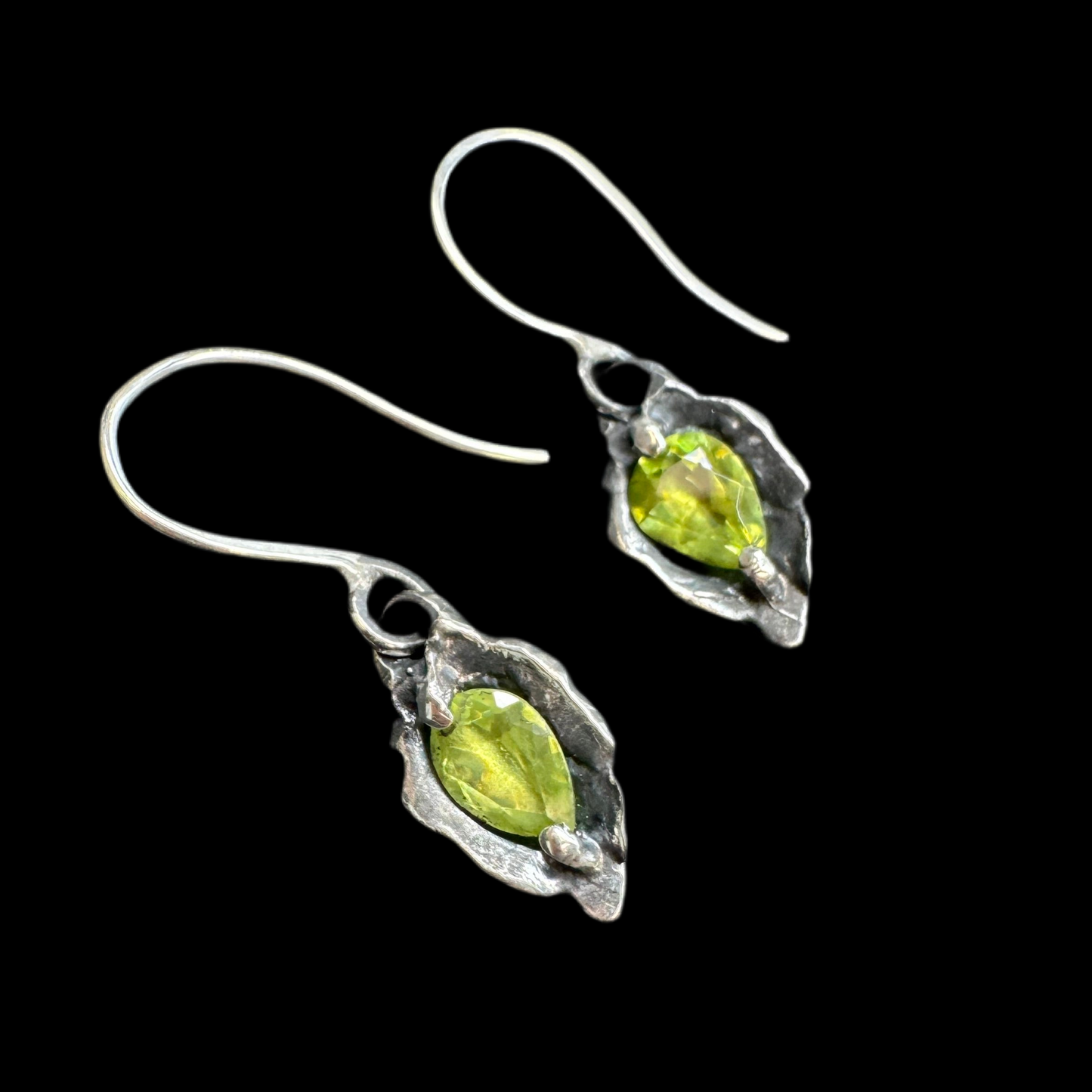 Peridot Small Drop Earrings