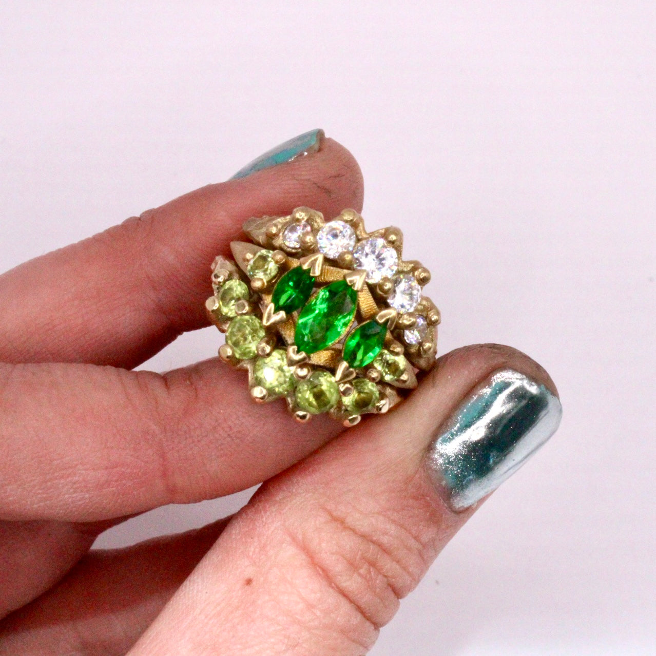 Stacking set in Brass