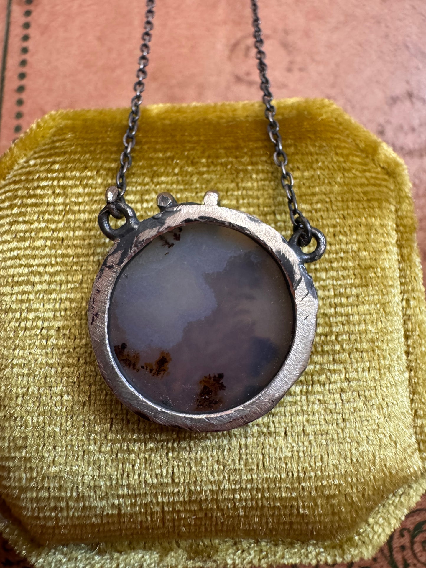 Dendritic Agate Pendant