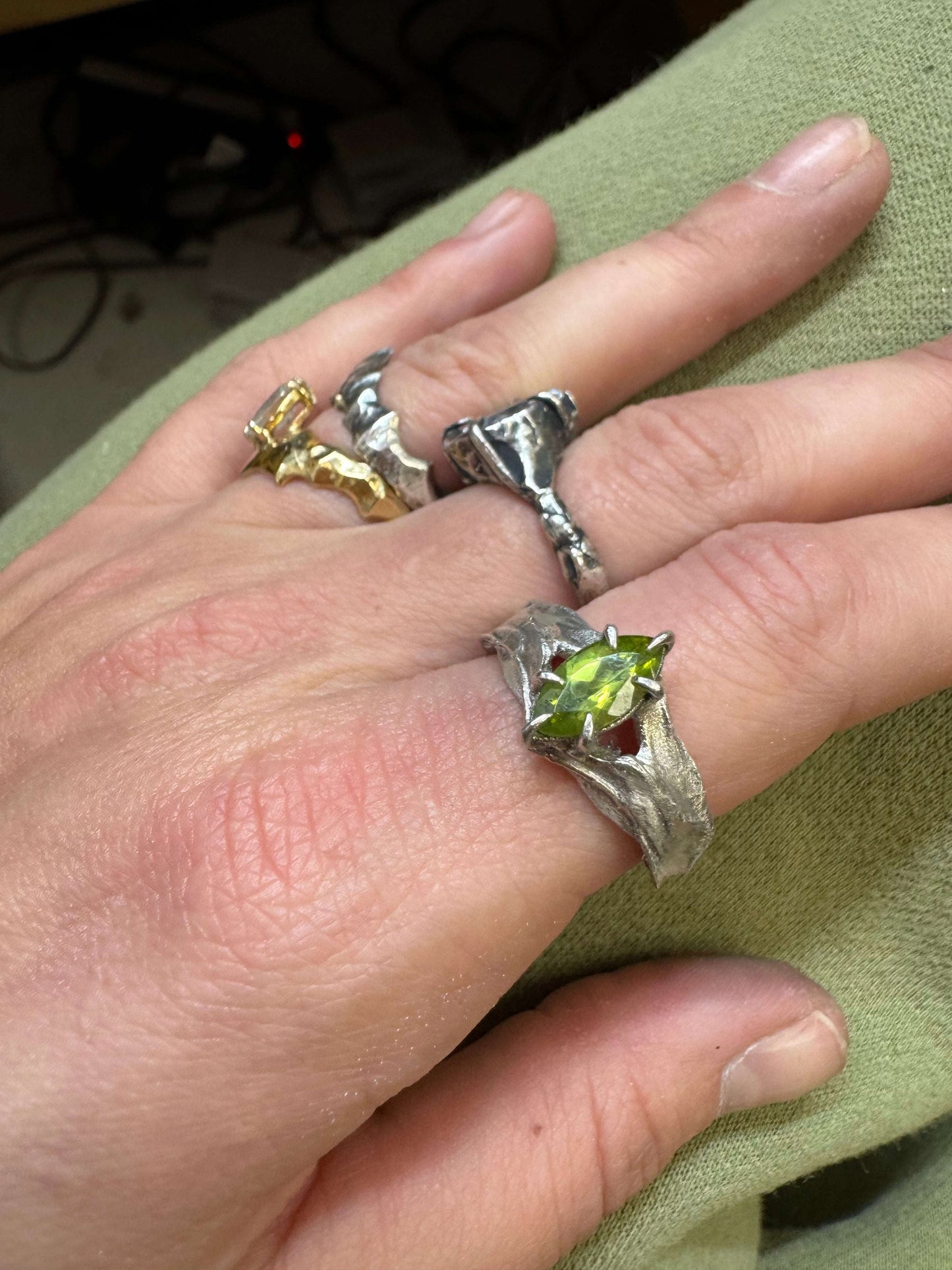 Setting-Marquise Ring in 14K Gold