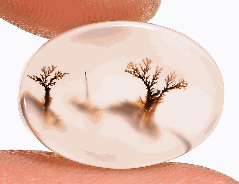 Dendritic Agate Pendant
