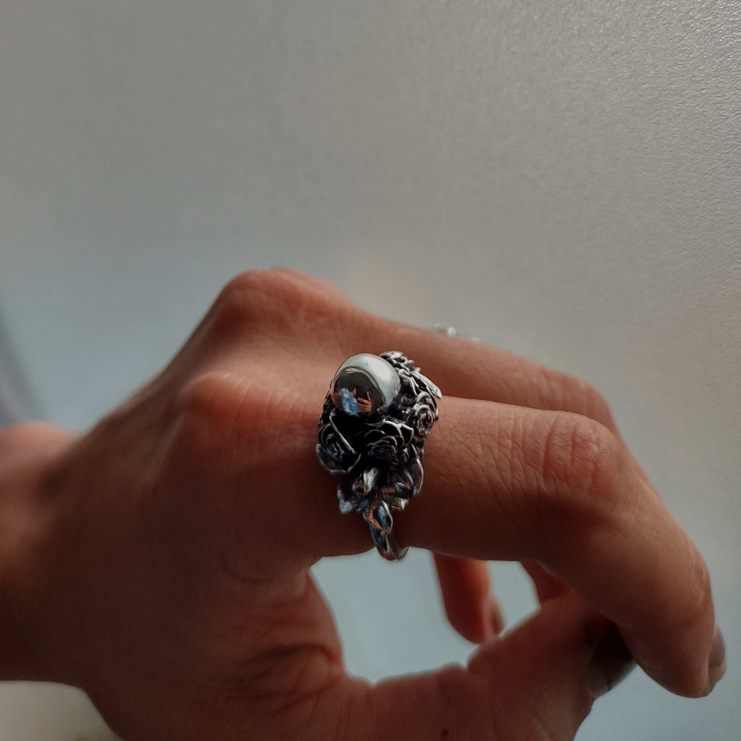 Rose Ball Ring