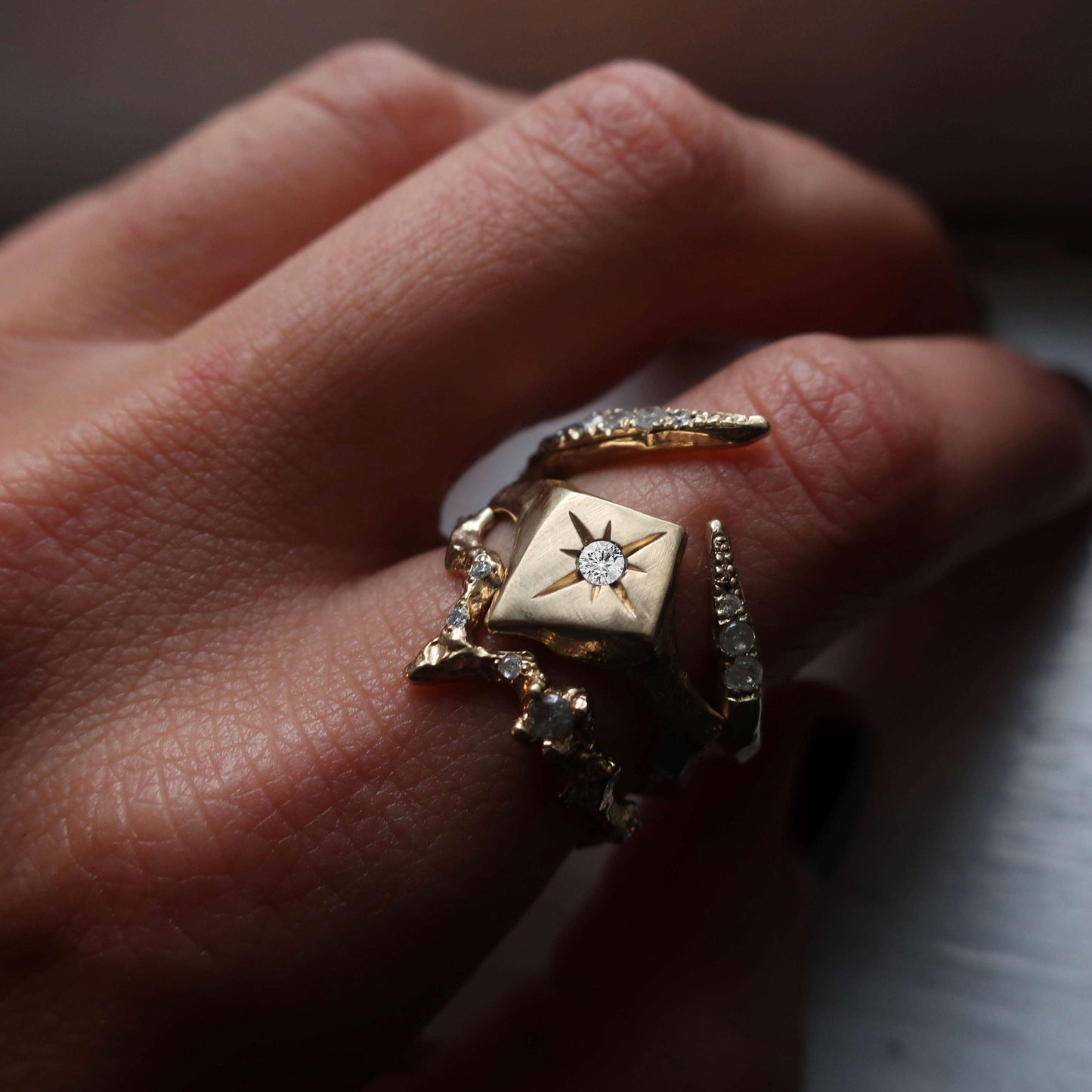 14k Yellow Gold Kite Signet - Mary Gallagher