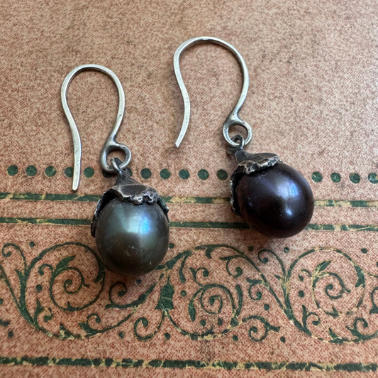 Pearl Hook Earrings