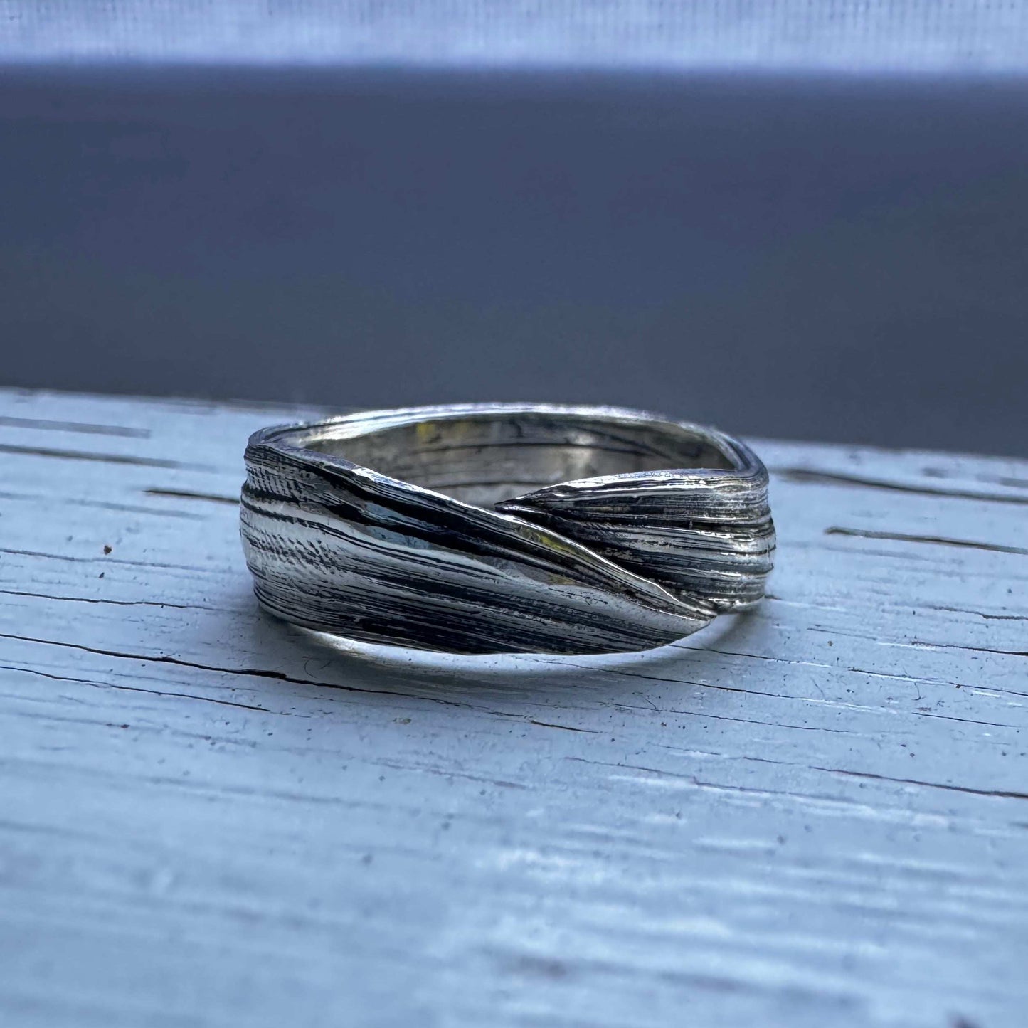Mitsuro Hikime one of a kind wrap ring Sterling silver size 7.5