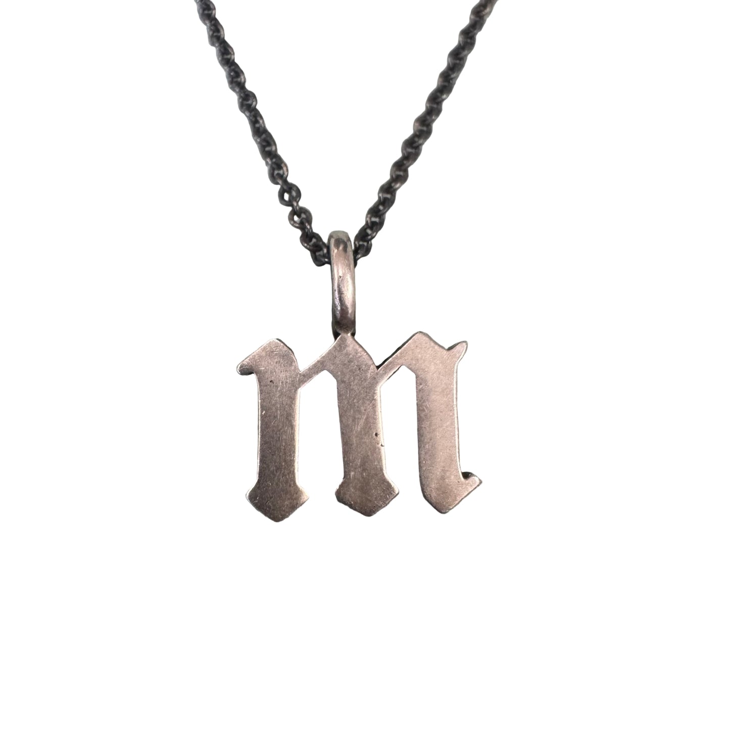 M initial pendant