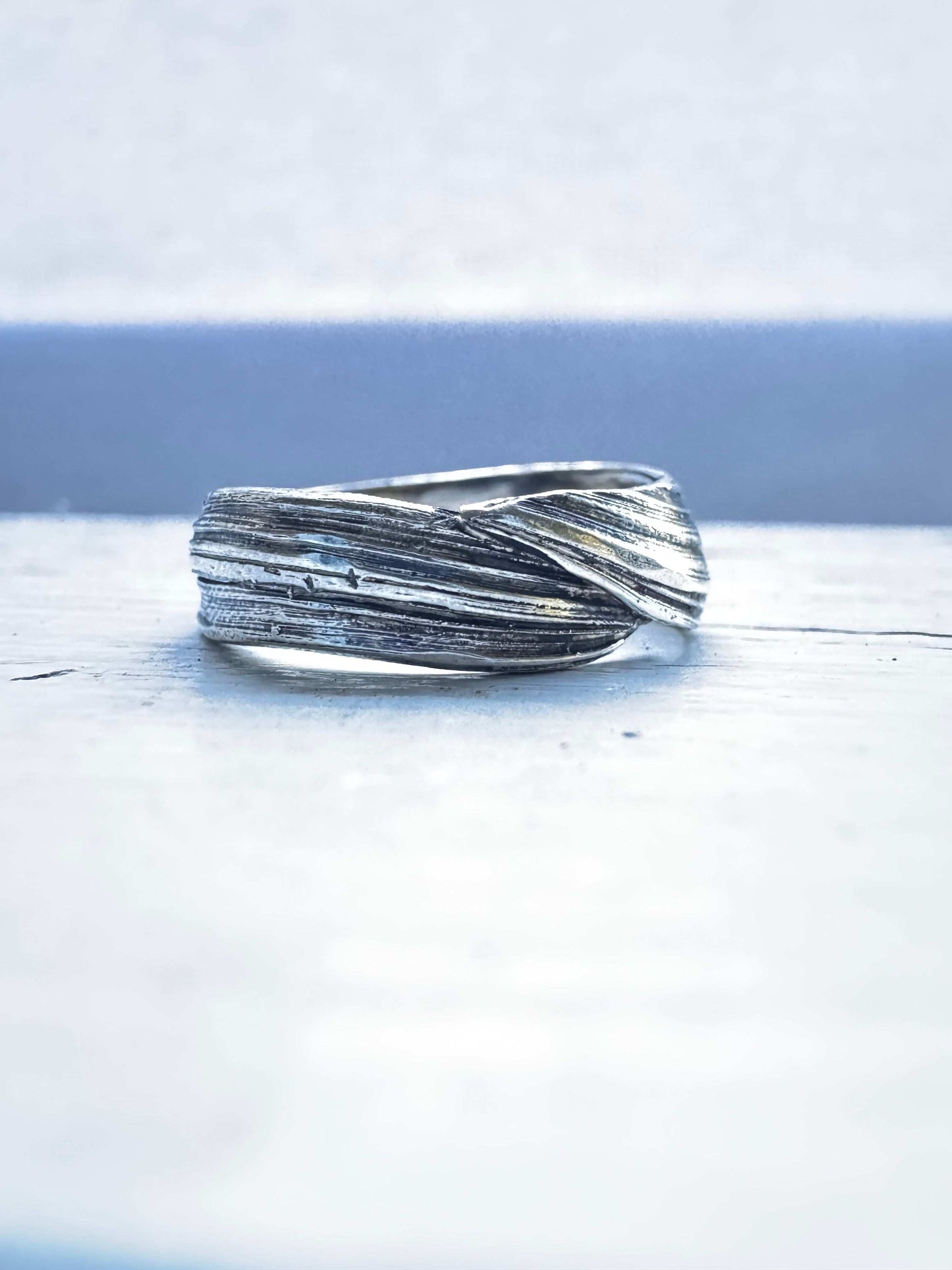Mitsuro Hikime one of a kind wrap ring Sterling silver size 7.5