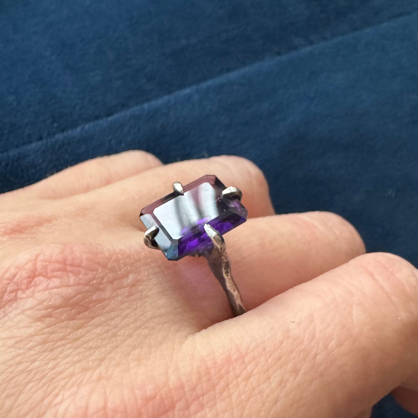 Amethyst Cocktail Ring