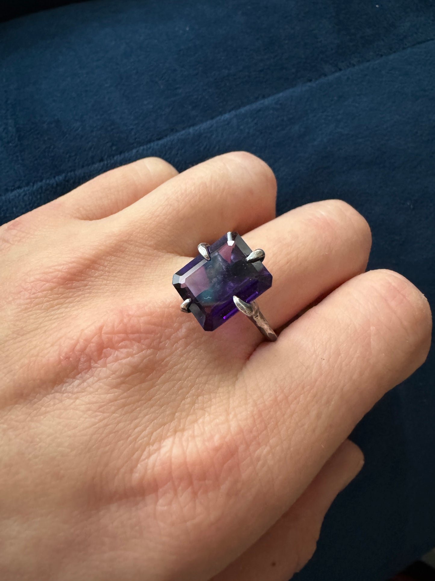 Amethyst Cocktail Ring