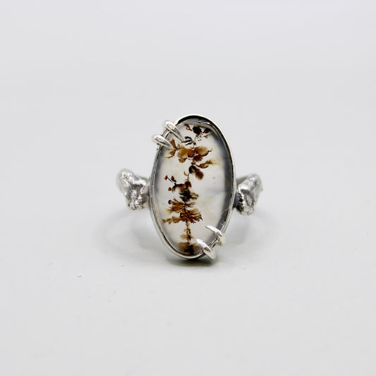 Dendritic Snake Ring Size 10.5