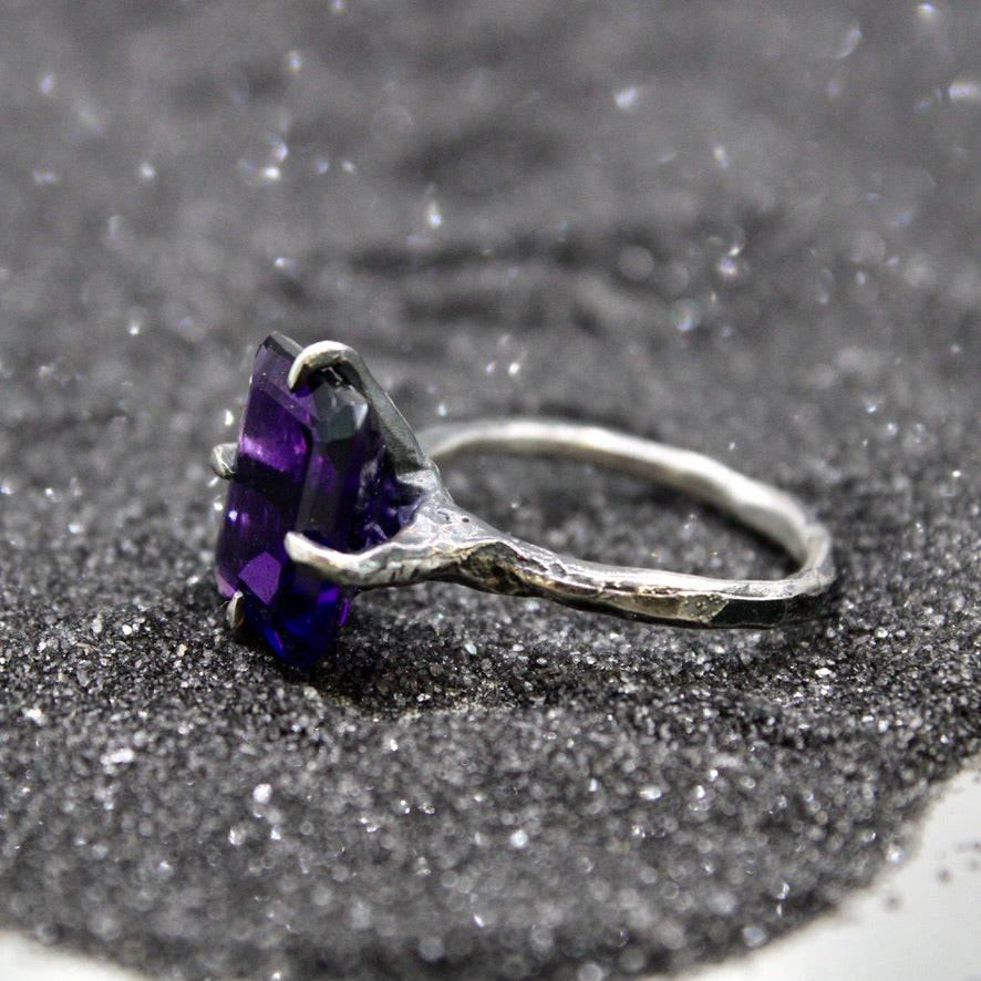 Amethyst Cocktail Ring