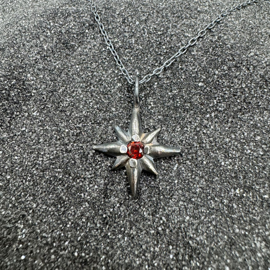 Star burst necklace