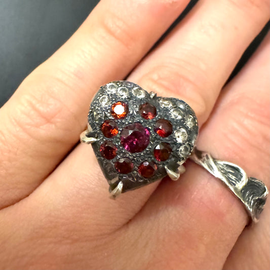 Heart Jewel Ring