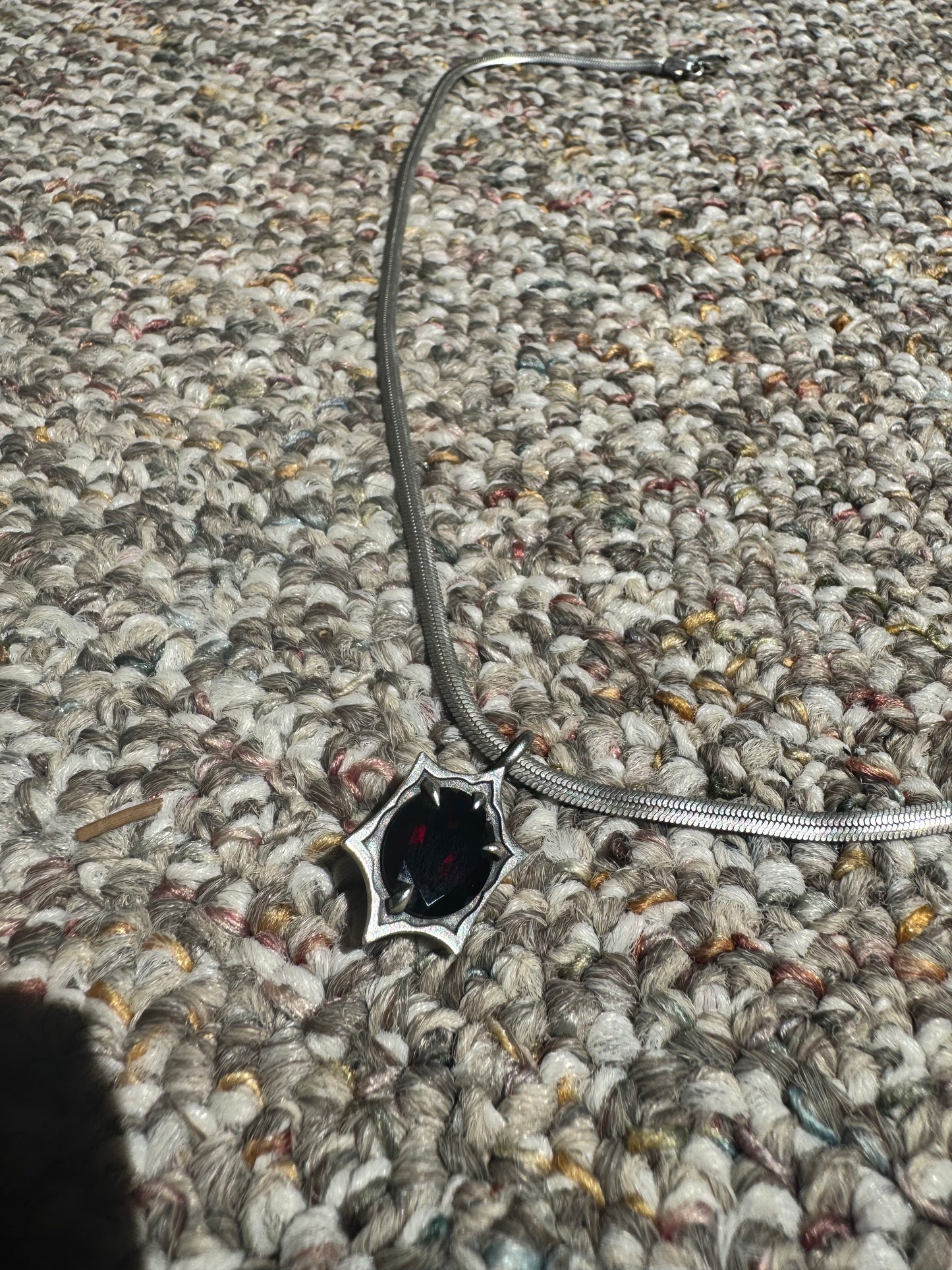 Pendant garnet