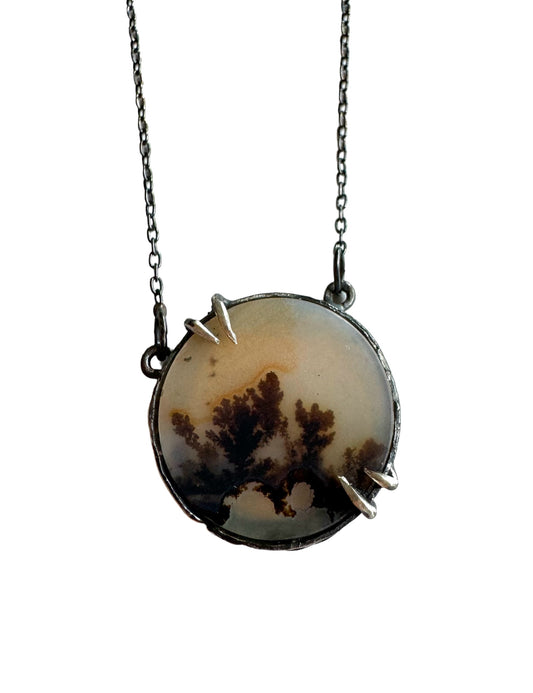 Round Dendritic Stone