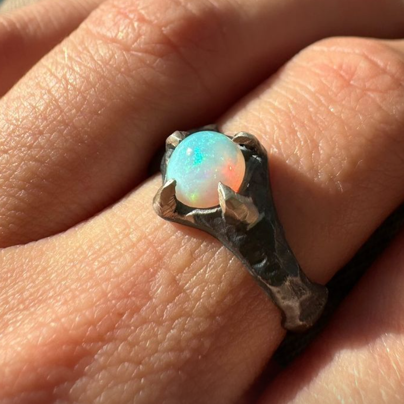 Opal Serac Ring
