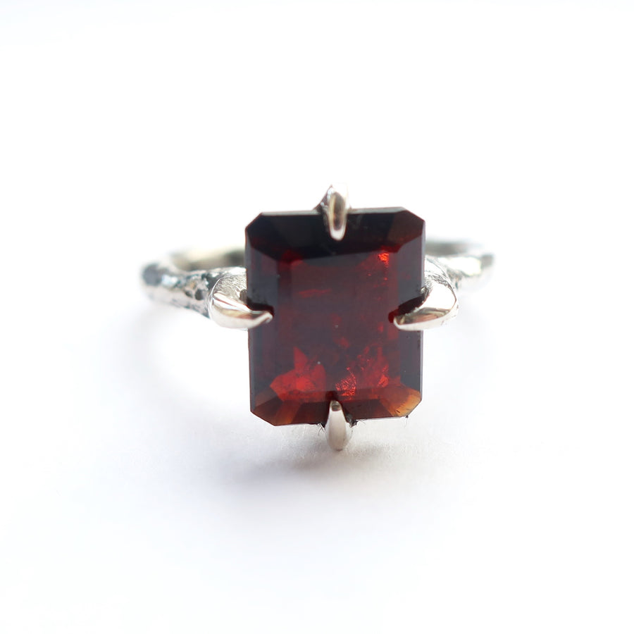 Garnet Cocktail Ring - Mary Gallagher