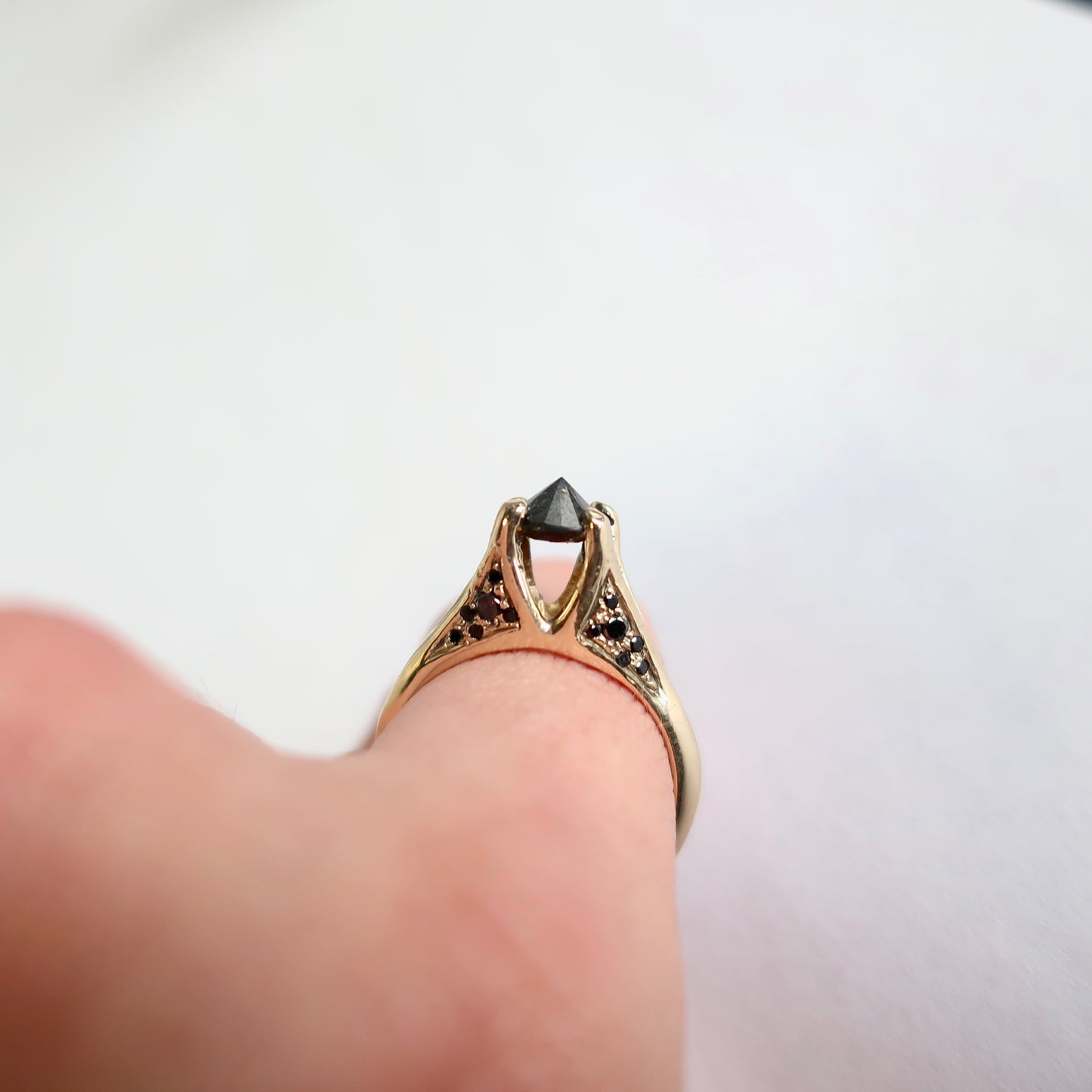 Grey Lady Solitaire Ring - Mary Gallagher