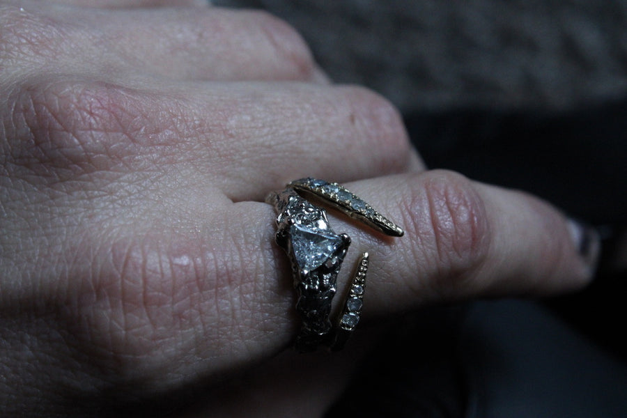 Trillion Cut Diamond Ring - Mary Gallagher