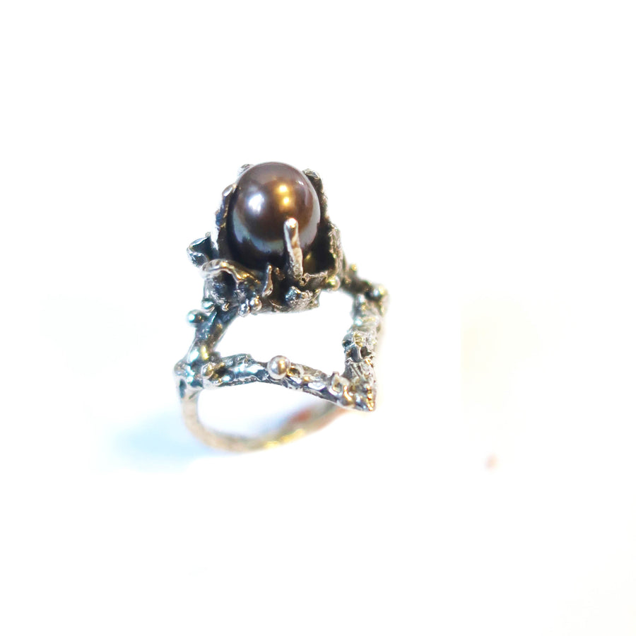 Black Pearl Ring - Mary Gallagher