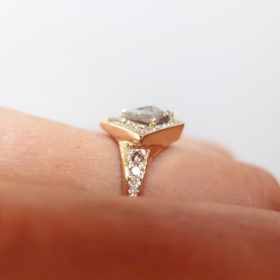 Champagne Engagement Ring - Mary Gallagher