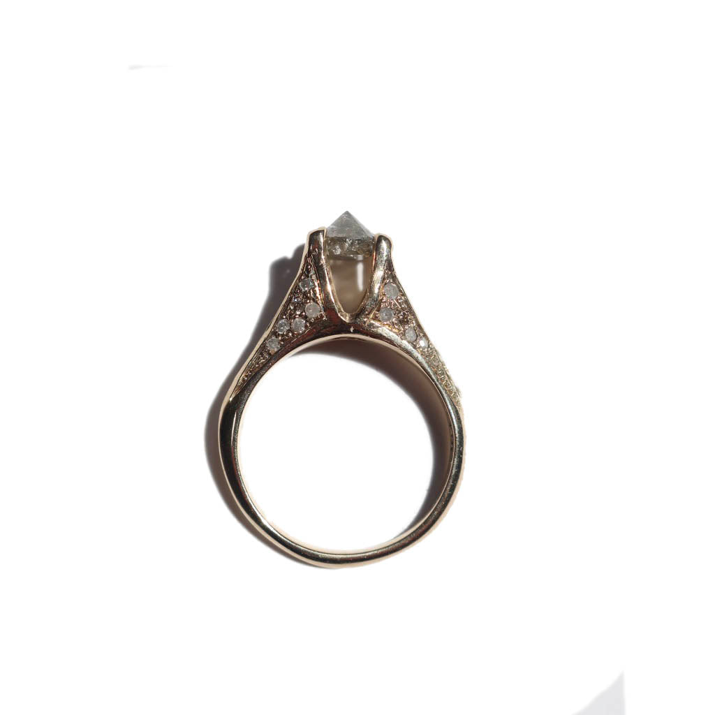 Grey Lady Solitaire Ring - Mary Gallagher