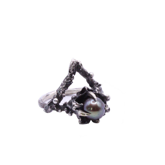 Black Pearl Ring