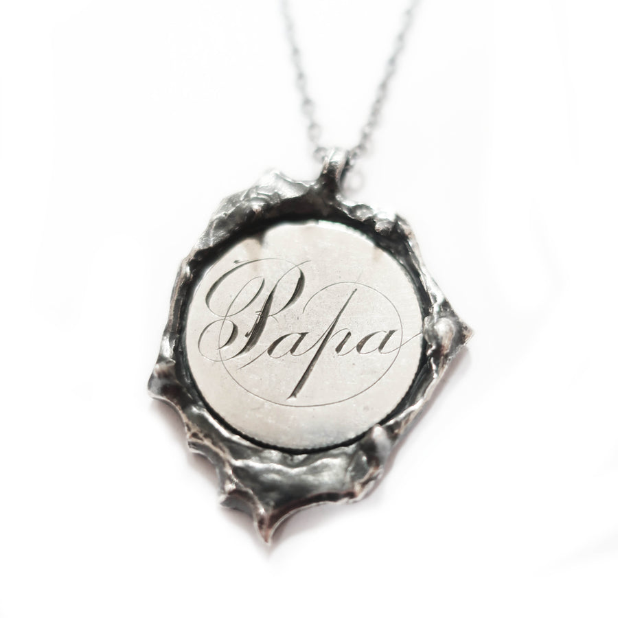 Papa Love Token Necklace - Mary Gallagher
