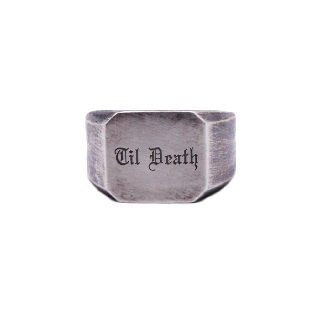 Til Death Signet Rectangular