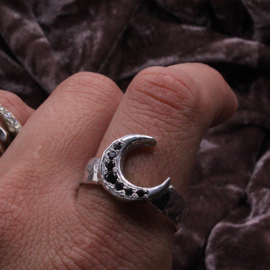 Crescent Moon Ring